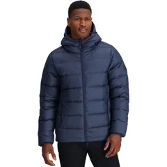 アウトドアリサーチ メンズ アウター ジャケット・ブルゾン フーデッドジャケット ダウン ジャケット Outdoor Research Coldfront Down Hooded Jacket Mens Navy ネイビー