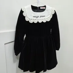 日本 メゾピアノ 120 ツアーベルベット レース ONE PIECE