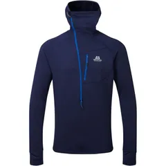 マウンテンイクイップメント メンズ アウター ジャケット・ブルゾン Tシャツ Mountain Equipment Eclipse Hooded ZipTShirt Mens Medieval Bluのサムネイル