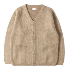 【美品】Ron Herman ロンハーマン カーディガン ヘザーベージュ サイズ:S | 23AW モヘア ニット Vネック カーディガン | トップス セーター 羽織り【メンズ】【中古】のサムネイル