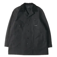 Engineered Garments エンジニアドガーメンツ ジャケット ブラック 黒 サイズ:M | バックサテン カバーオール | 上着 アウター ブルゾン【メンズ】【中古】のサムネイル