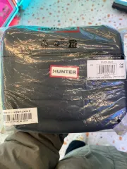 新品 HUNTER ハンター フレームド パファー ミニ HOBO BAG