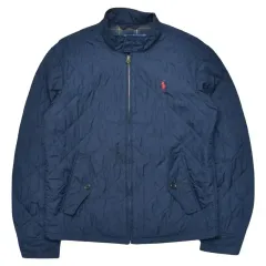 ポロ ラルフローレン 新型ラベル キルティング キルティング ジャケット ジップアップ アウター M N0943