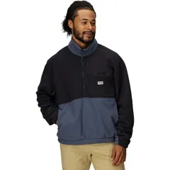 マーモット メンズ アウター ジャケット・ブルゾン Marmot Retro Rocklin 12Zip Pullover Mens BlackThunderhead ブラックのサムネイル