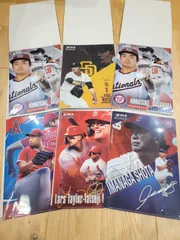 ガシャポン MLB クリアファイルコレクション 6枚セット  メジャーリーグ
