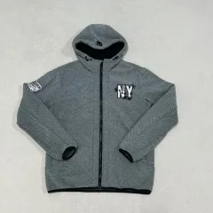 L程度 MLB 起毛 ニューヨーク・ヤンキース ジップアップフーディー 1203