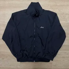 アシックス 刺繍 ロゴ ウィンドブレーカー ジャケット