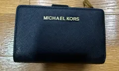 MICHAEL KORS ブラック 二つ折り財布