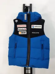 デサント キッズ アウディ ダウン ベスト ブルー 140