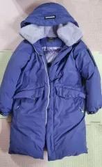 ニューバランス キッズ グース ロングダウンジャケット 160