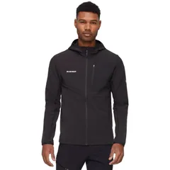 マムート メンズ アウター ジャケット・ブルゾン フーデッドジャケット ジャケット Mammut Madris Light ML Hooded Jacket Mens Black ブラックのサムネイル