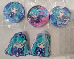 初音ミク Magical Mirai 缶バッジ/ラバーチャーム キーホルダー 5種 まとめ売り