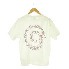 グラミチ GRAMICCI 半袖Tシャツ アウトドアウエア L 白 ホワイト 半袖 グラフィックプリント /CK13 ■GY99