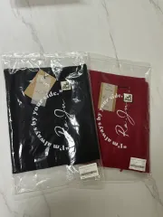 未開封 新品 ラジュ マフラー ブラック/レッド 2点 まとめ