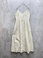 SLY スライ シャツ キャミソール COTTON C／A DRESS ワンピース size2/ベージュ ■◇レディース