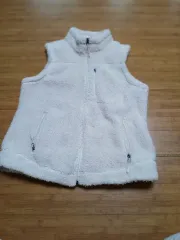 フリース ファー ベスト アイボリー