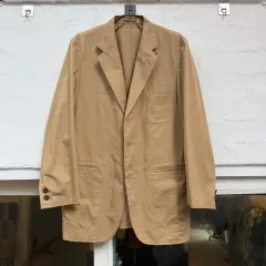 Burberry バーバリー ジャパン コットン ブレーザー ジャケット L