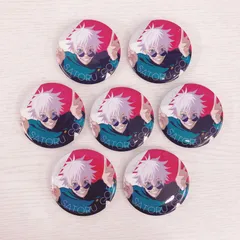 7個セット 五条悟(懐玉・玉折) 「呪術廻戦 じゅじゅフェス 2024 トレーディンググリッター缶バッジ」