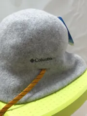 コロンビア グレー ウール バケットハット 帽子