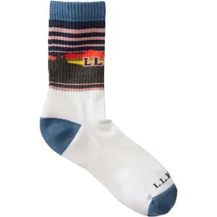 エルエルビーン メンズ アンダーウェア 靴下 LLBean Katahdin Mountain Hiker Socks ShoreMallard Blue ブルーのサムネイル