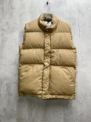 Crescent Down Works クレセントダウンワークス グースダウン ベスト USA製 sizeXS/ベージュ ◇■メンズ