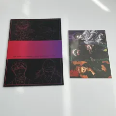(2種まとめ売り) 呪術廻戦 特典 メモリアル BOOK + ビジュアル ボード 渋谷事変X死滅回遊