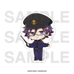【新品】シール・ステッカー 桃華月詠 ～police～ ダイカットステッカー 「TVアニメ 桃源暗鬼」