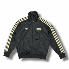 国内正規 未使用 adidas Originals  × oasis ツアーファイヤーバードトラックトップ トラックジャケット ブルゾン コラボ アディダスオリジナルス  × オアシス KT3456 ブラック XL （13034M）