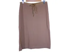 k05260122031　TSUMORI CHiSATO　Mサイズ　Brown　　スカート　ロング/マキシ　秋冬
