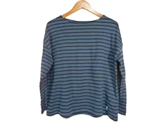 k05260122005　FORK & SPOON　ONE　青×紺　　トップス　長袖Tシャツ　通年