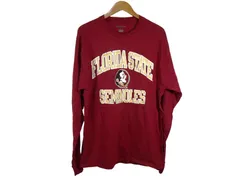 k05260116089　Champion チャンピオン　XLサイズ　エンジ系　　トップス　長袖Tシャツ　通年