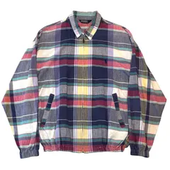 90s Polo Ralph Lauren Swing Top JKT ポロラルフローレン スウィングトップジャケット L Multi Color マルチカラー 古着