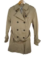 k05260116037　ADAM ET ROPE　38　Beige　Mサイズ程度　アウター　コートミディアム丈　通年