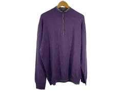 k05260116010　SIMPLE LIFE　３Lサイズ　紫×グレー　XXXLサイズ程度　トップス　ニットorセーター　秋冬