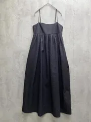 Mila Owen ミラオーウェン 09WF0234150 ボリューム キャミソール ワンピース size0/黒  ■◇レディース