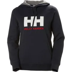 ヘリーハンセン レディース アウター パーカー・スウェット ロゴ パーカー Helly Hansen HH Logo Hoodie Womens Navy ネイビー
