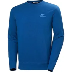 ヘリーハンセン メンズ アウター パーカー・スウェット シャツ グラフィック Helly Hansenord Graphicrew Sweatshirt Mens Deep Fjord