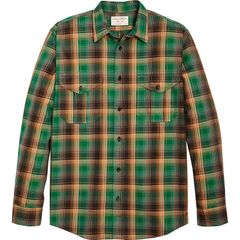 フィルソン メンズ トップス シャツ Filson Lightweight Alaskan Guide Shirt Mens YellowGreenGray Plaid グレー