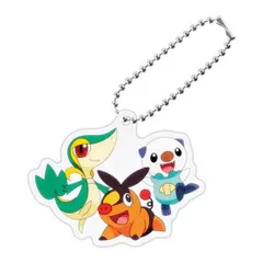 【ツタージャ＆ポカブ＆ミジュマル】ポケットモンスター 旅立ちの3匹アクリルスイング