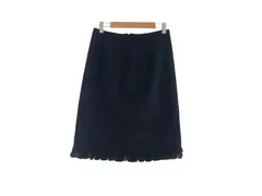 k03260212106　ANAYI　38　Black　　スカート　ミディアム丈　秋冬