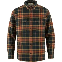 フェールラーベン メンズ トップス シャツ Fjallraven Ovik Twill Shirt Mens Autumn LeafDark Navy ネイビーのサムネイル