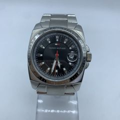 TOMMY HILFIGER F90299 クォーツ 腕時計 ブラック電池交換済 - メルカリ