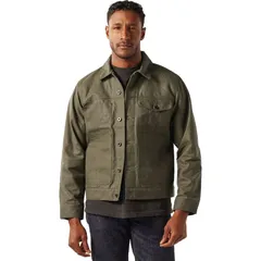 フィルソン メンズ アウター ジャケット・ブルゾン ジャケット Filson Cruiser Short Lined Jacket Mens Military Green グリーンのサムネイル