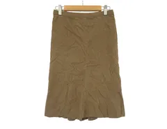 k05260212113　BCBG MAXAZRIA　サイズ表記無し　Brown　　スカート　ミディアム丈　秋冬