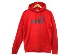 k05260212076　puma　Sサイズ　赤×黒　　トップス　パーカー　秋冬