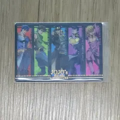 ジョジョの奇妙な冒険 1 5分 歴代ジョジョたち 団体 ウエハースカード