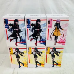 神椿市建設中。 朝主派流×3 輪廻此処×2 森先化歩×1 /6個セット1/7スケール フィギュア 未使用 未開封 C11064865