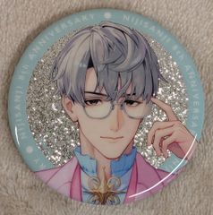 ANYCOLOR株式会社 にじさんじ 8th Anniversary にじさんじ 一橋綾人/ランダムグリッター缶バッジ　Aグループ