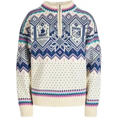 ダールオブノルウェイ メンズ アウター ニット・セーター セーター Dale of Norway VM Trondheim Sweater Mens Off WhiteIndigoOrchid オフホのサムネイル