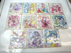 バンダイ プリキュア色紙ART 11枚セット ひろがるスカイ！プリキュア キュアミント＆キュアアクア 20周年special 2 No.01 他 3/25